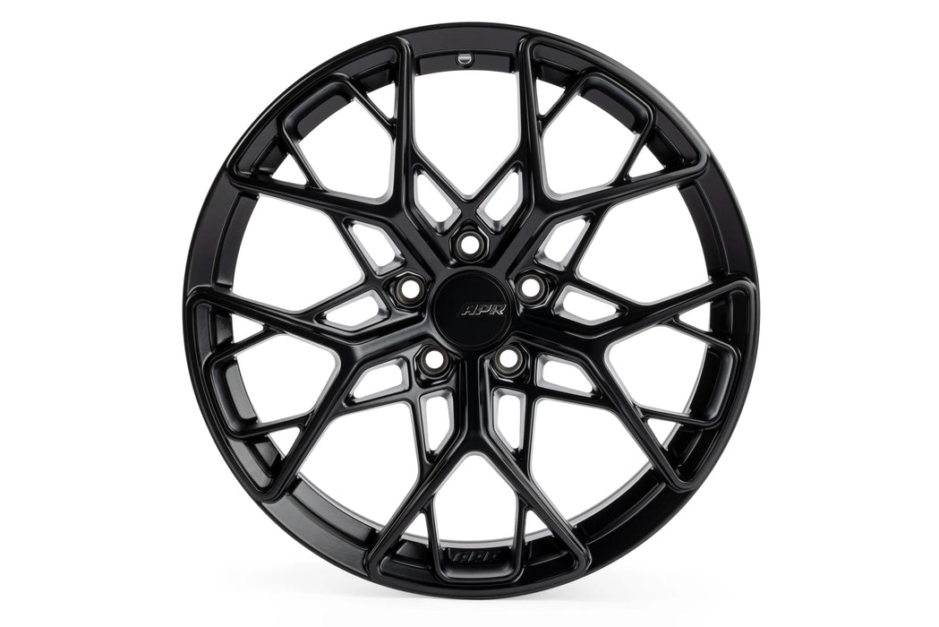 APR A02 Flow Formed Wheels (Satin Black) - Set of 4