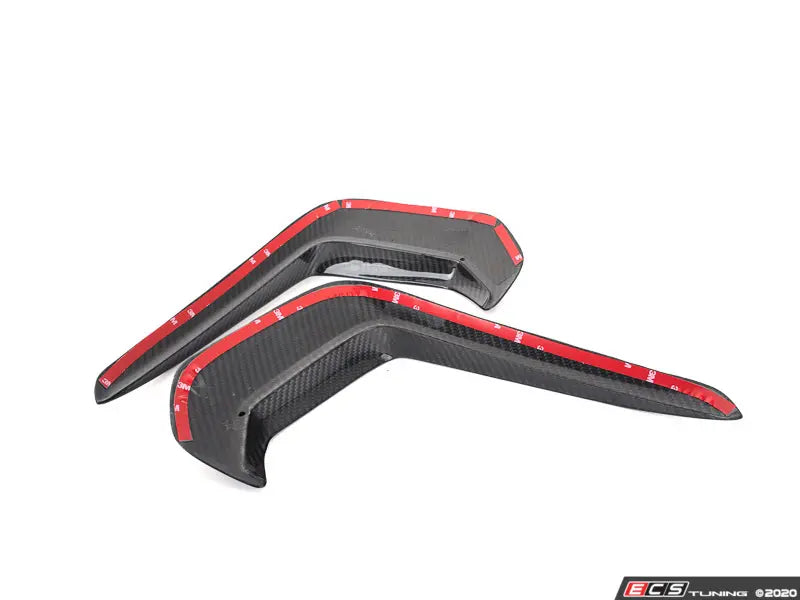 MK7.5 R Front Bumper Grille Flare Set - Carbon Fibre