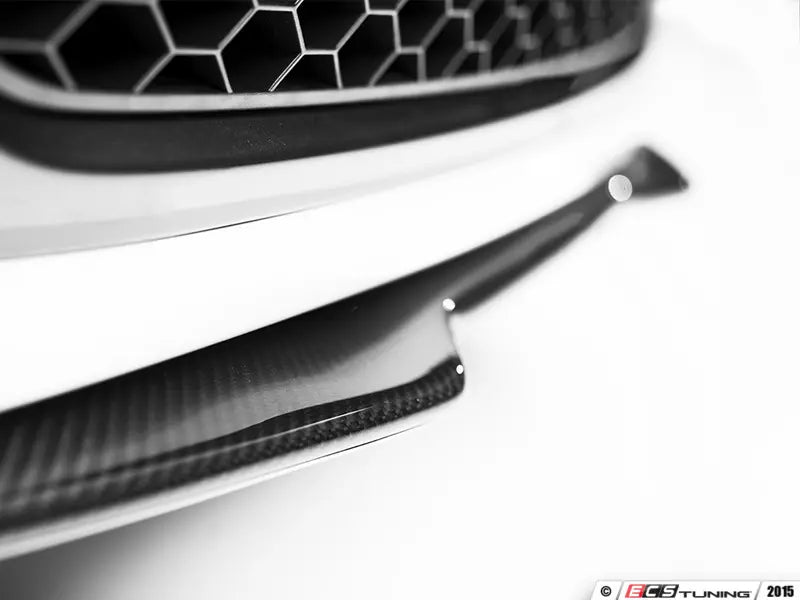 MK6 GTI OE Front Lip V2 - Carbon Fibre