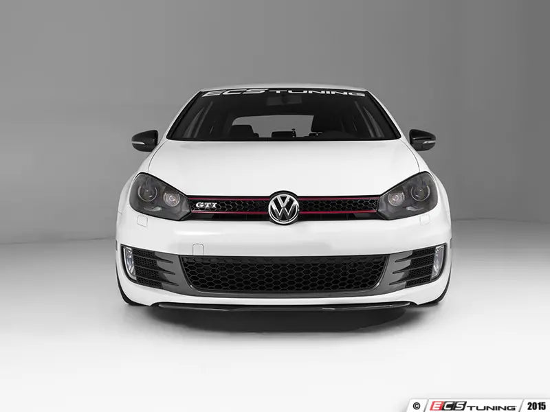 MK6 GTI OE Front Lip V2 - Carbon Fibre