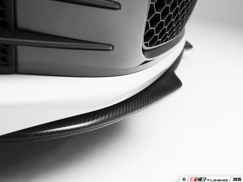 MK6 GTI OE Front Lip V2 - Carbon Fibre