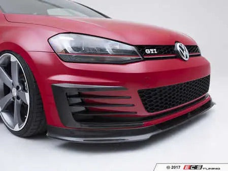 MK7 GTI Front Bumper Grille Flare Set - Carbon Fibre