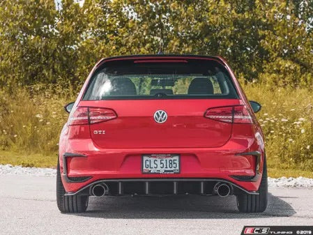 MK7 GTI Rear Bumper Grille Flare Set - Carbon Fibre